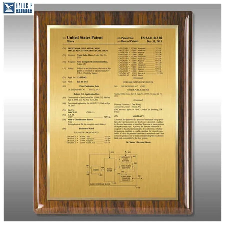 Layout 1 | Patent Front Page - Patent plaque