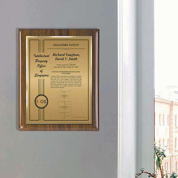 HW-EZ13 Gold Patent Wall