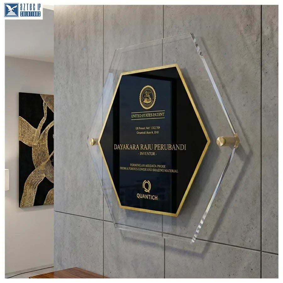 Patent display award