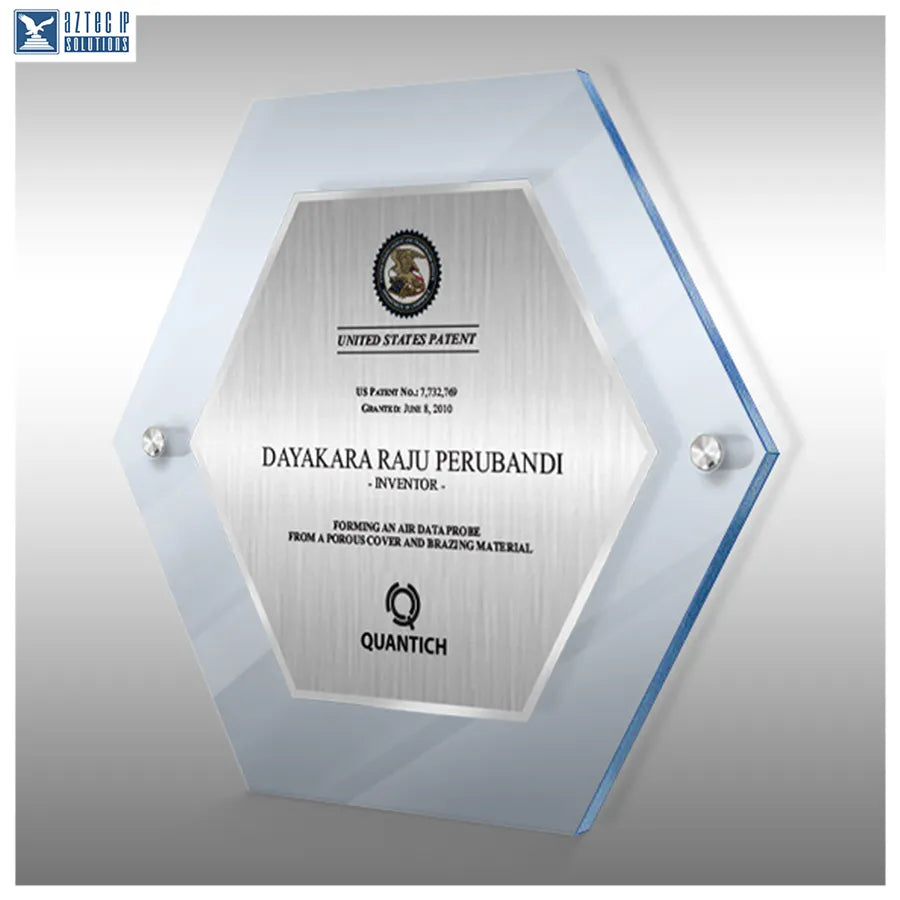 corporate achievement plaque