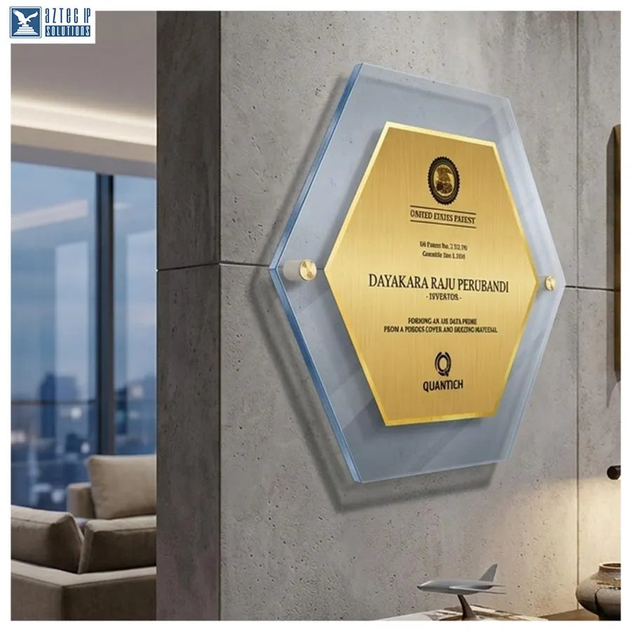 Lucite award