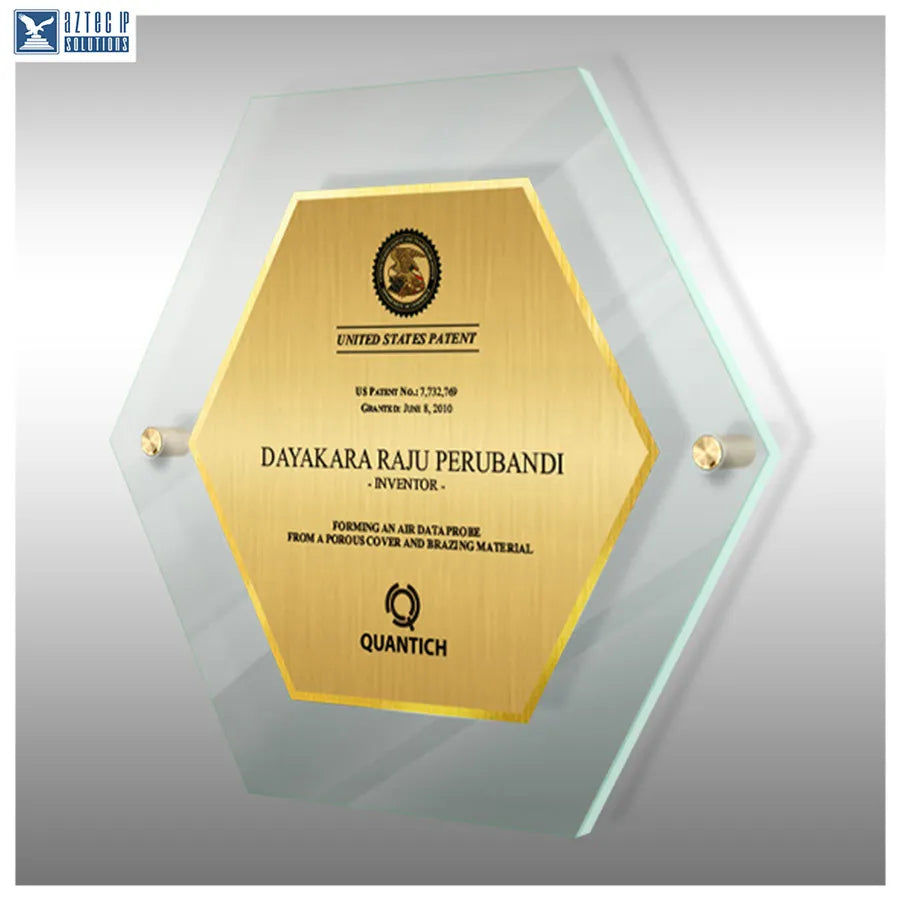 Lucite award