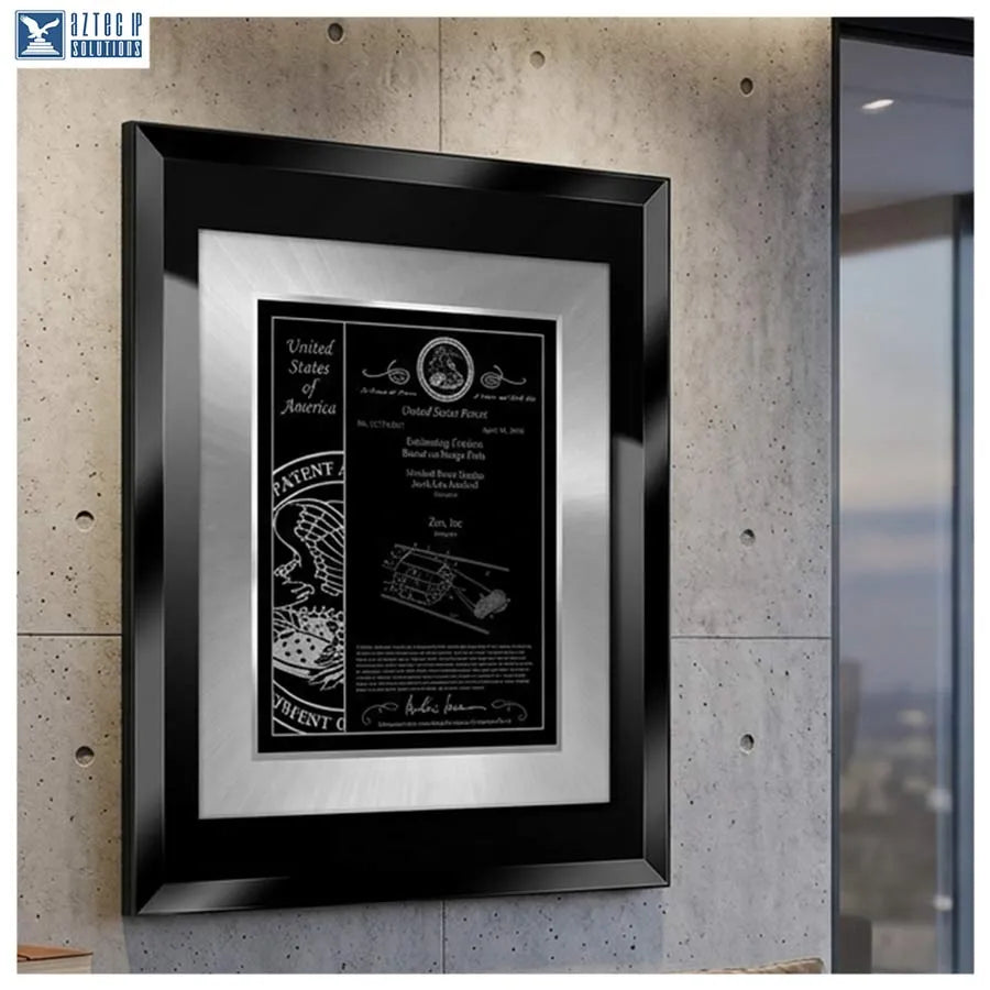 Patent plaque