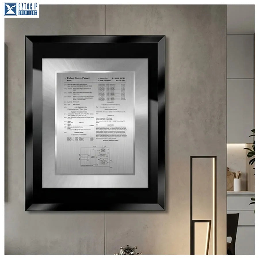 Dimensional glass plaque