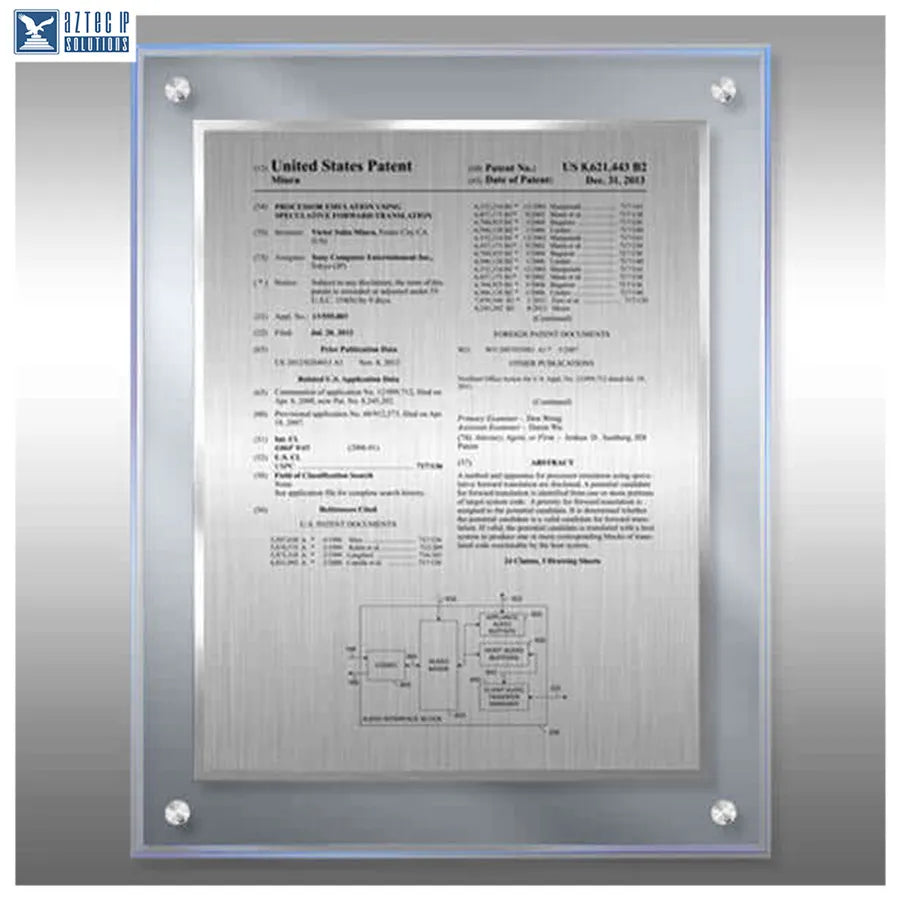 Layout 1 | Patent Front Page - Patent plaque