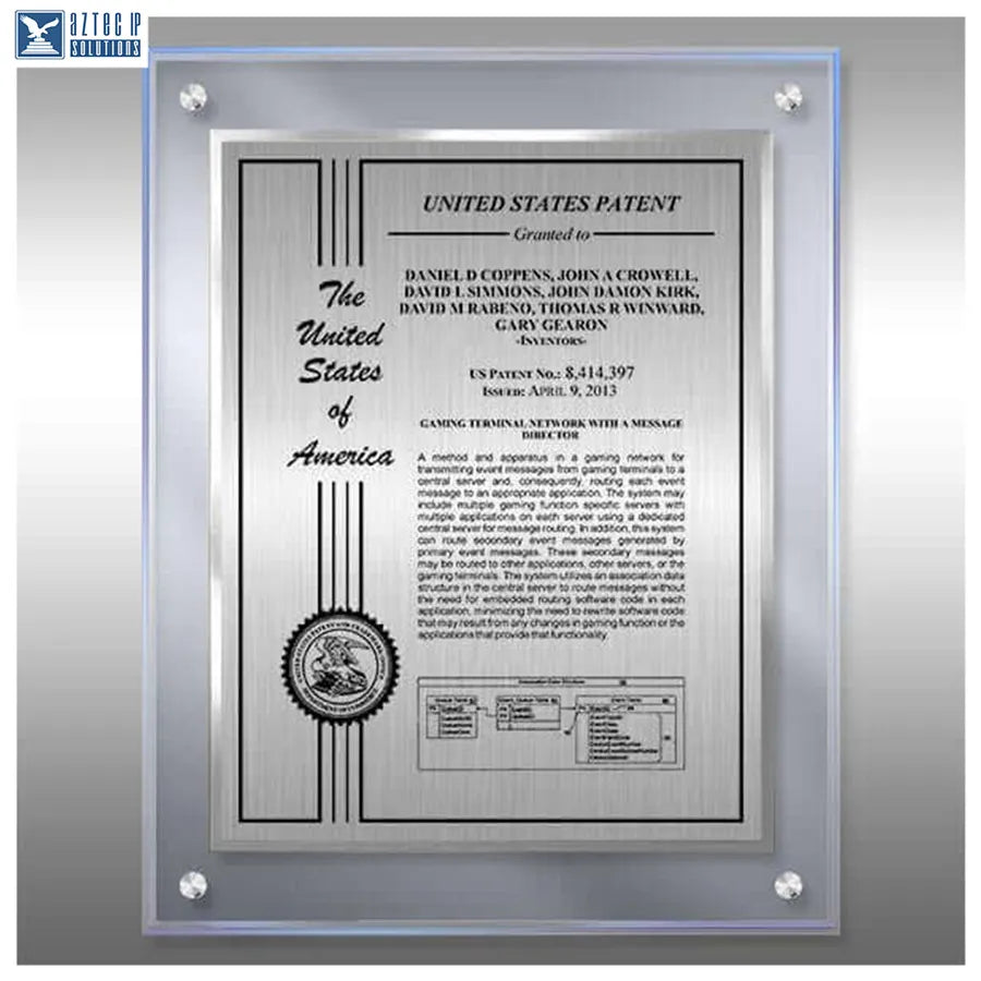 Layout 2 | Patent Certificate - IceBlue Lucite®