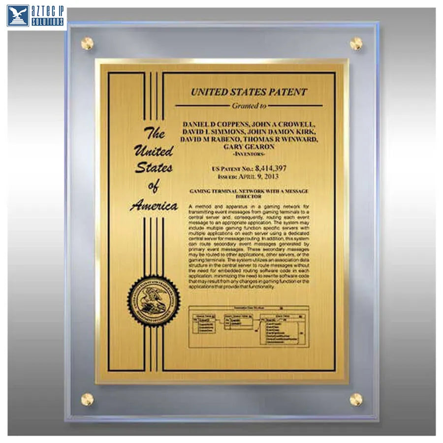 Layout 2 | Patent Certificate - IceBlue Lucite®