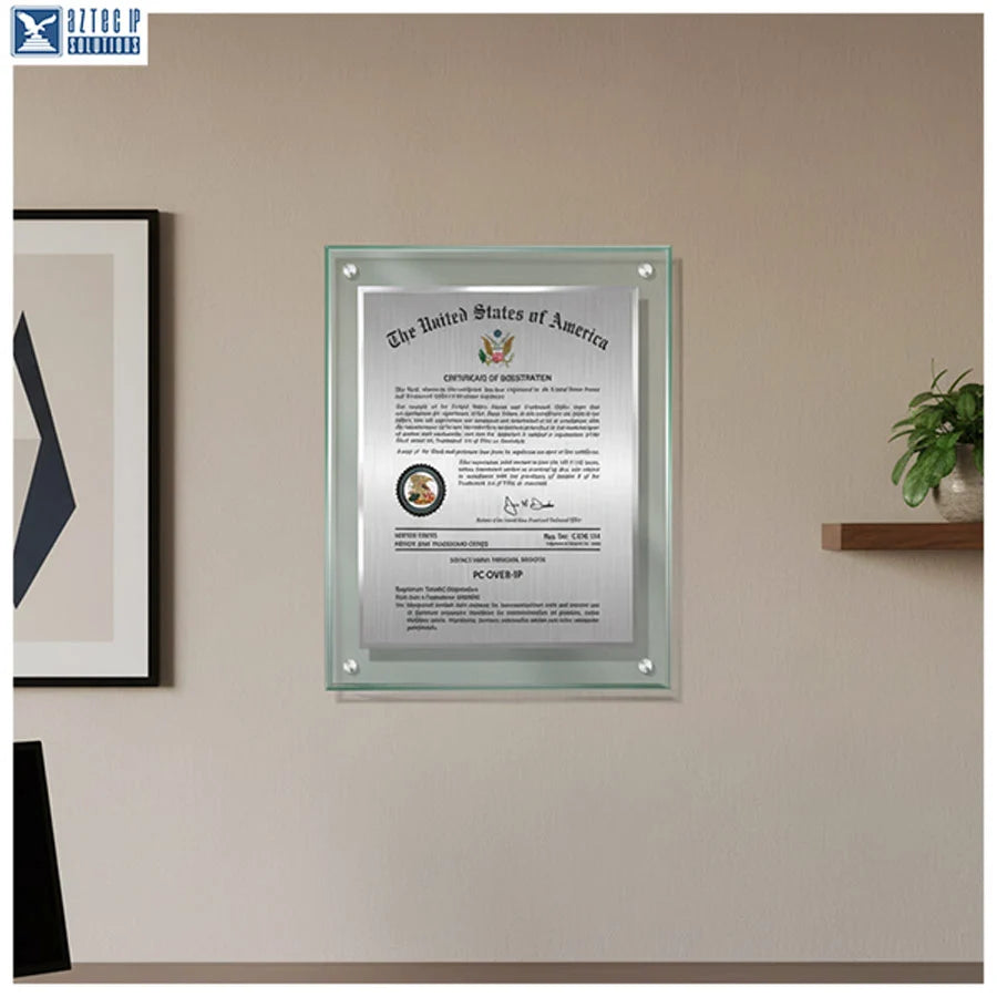 Lucite Trademark displays