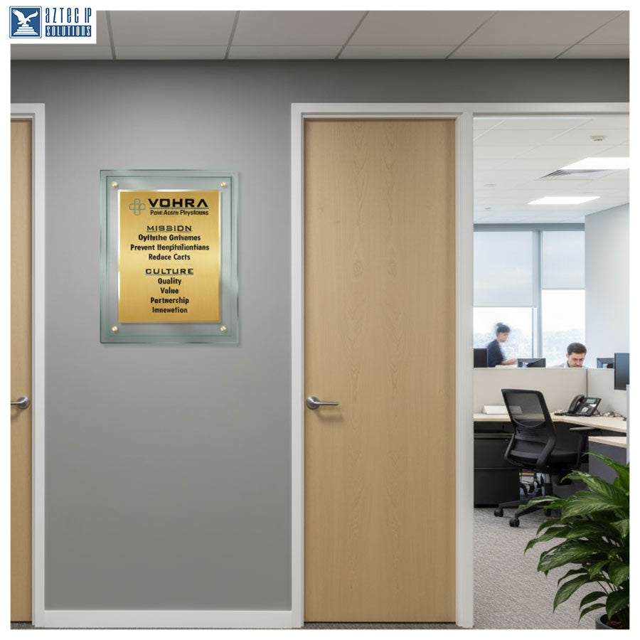 Mission Statement Plaque - TransLucite® JD2-MS15
