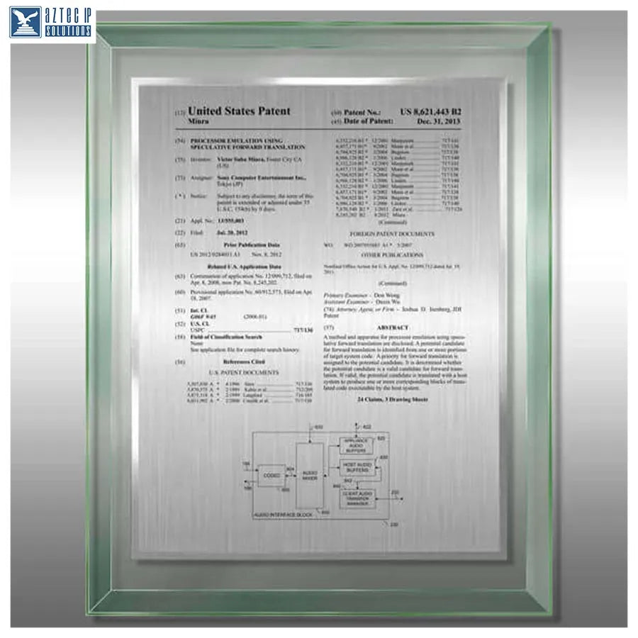 Layout 1 | Patent Front Page - Patent plaque