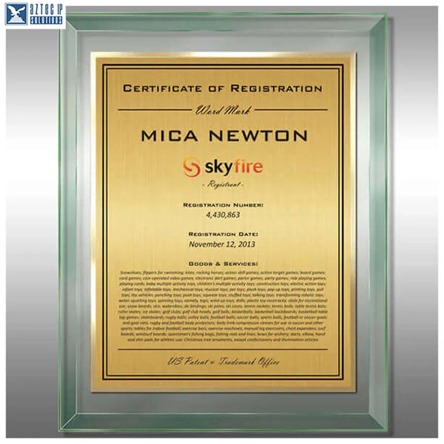 jade acrylic trademark