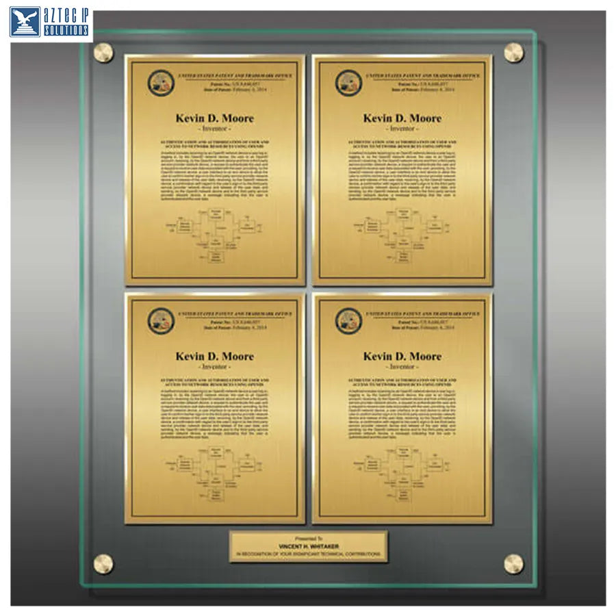 Layout 3 | Inventor Patent - Lucite® plaque