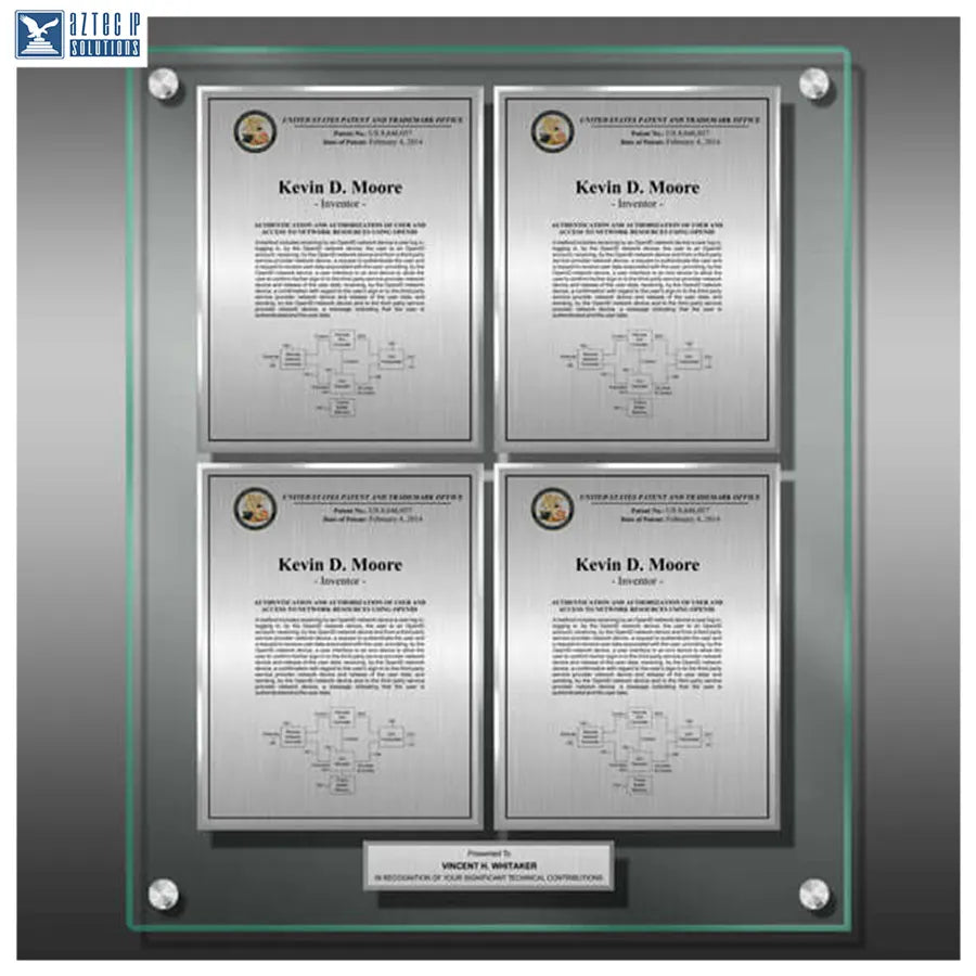 Layout 3 | Inventor Patent - Lucite® plaque