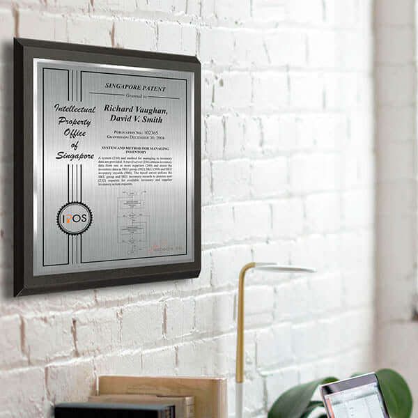 MB-EZG12 Silver Wall Patent