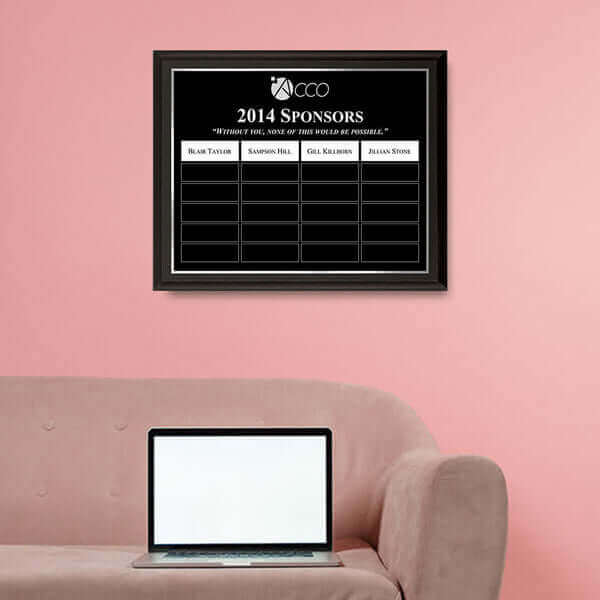 Perpetual Plaque - Matte Black MB-PP-BP24