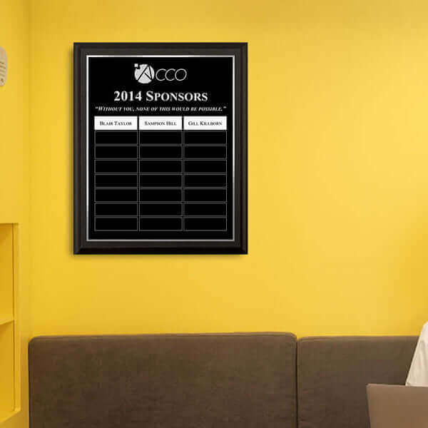 Perpetual Plaque - Matte Black MB-PP-BP24