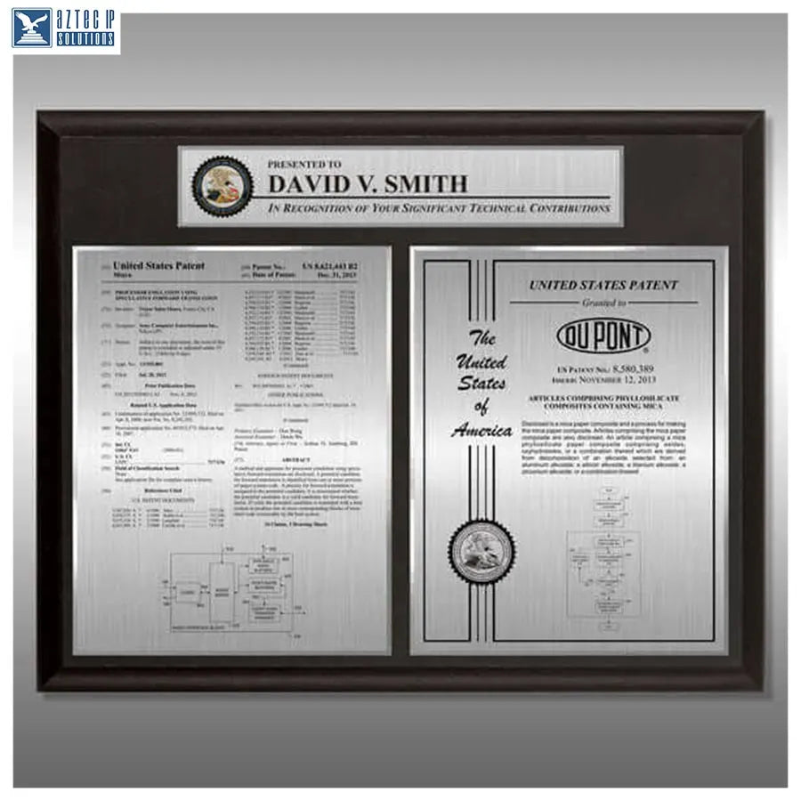Layout 1 | Patent Front Page - matte black plaque