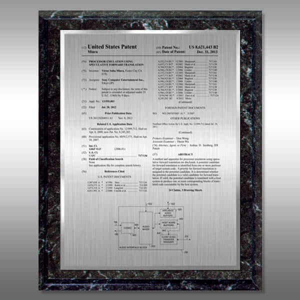 MF-EZG13 Silver Patent Front Page