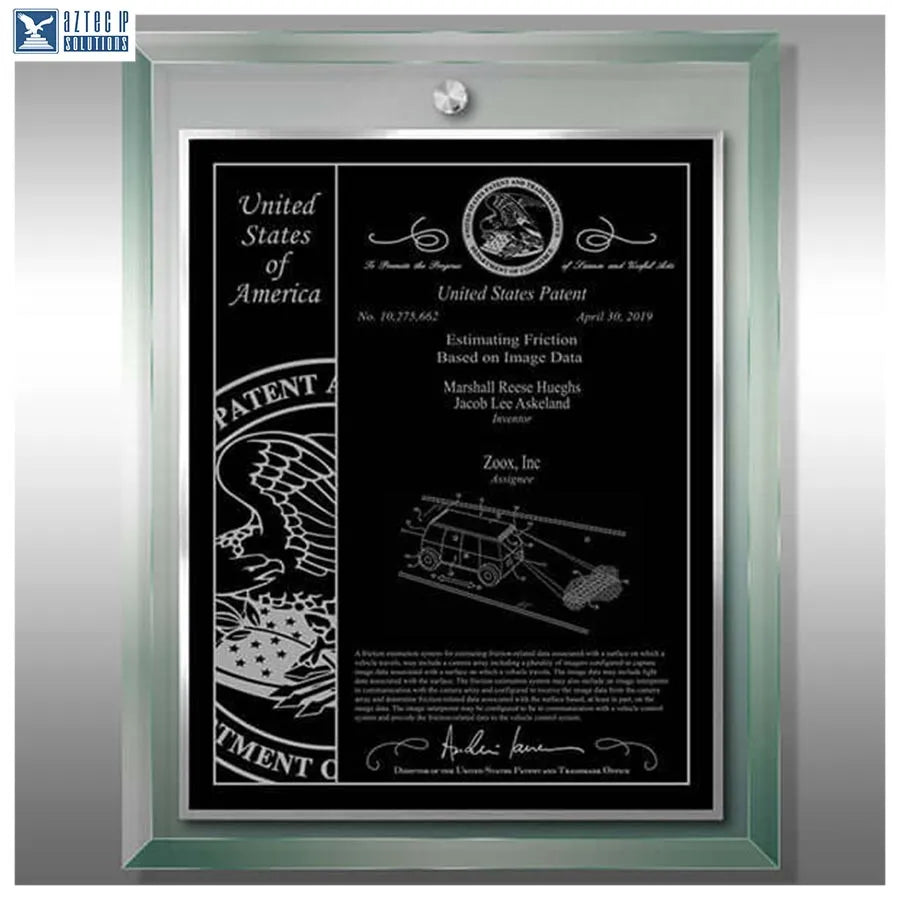 Layout 4 | 10th Million Layout - USPTO seal plaque