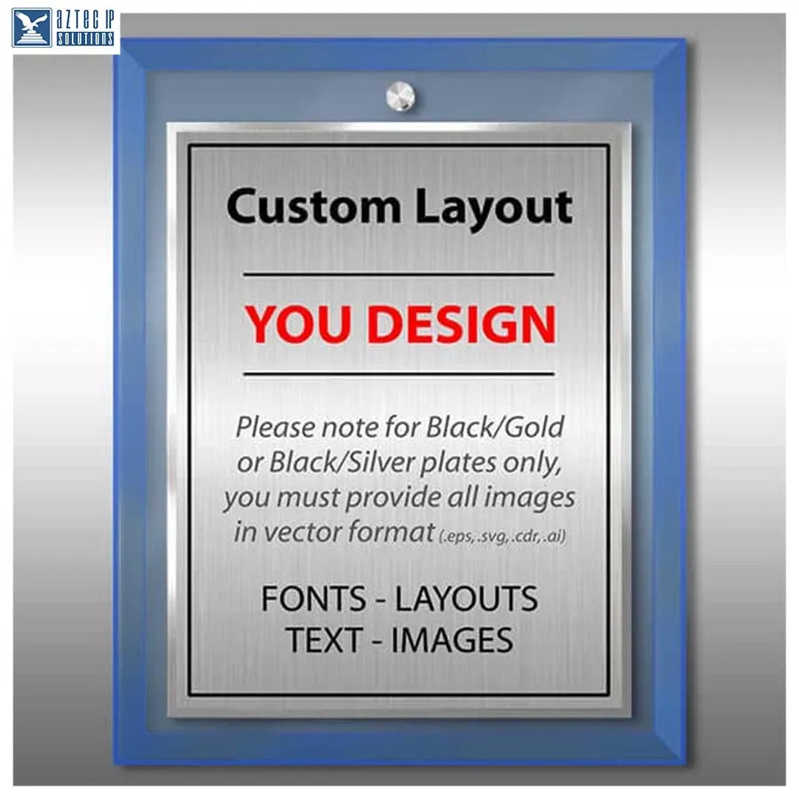 Layout 4| Custom Layout - USPTO seal plaque