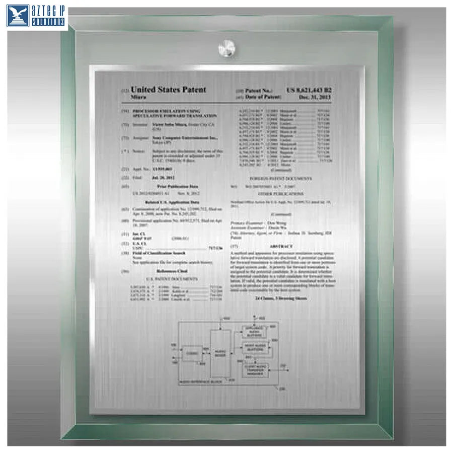 Layout 1 | Patent Front Page - Glass patent display