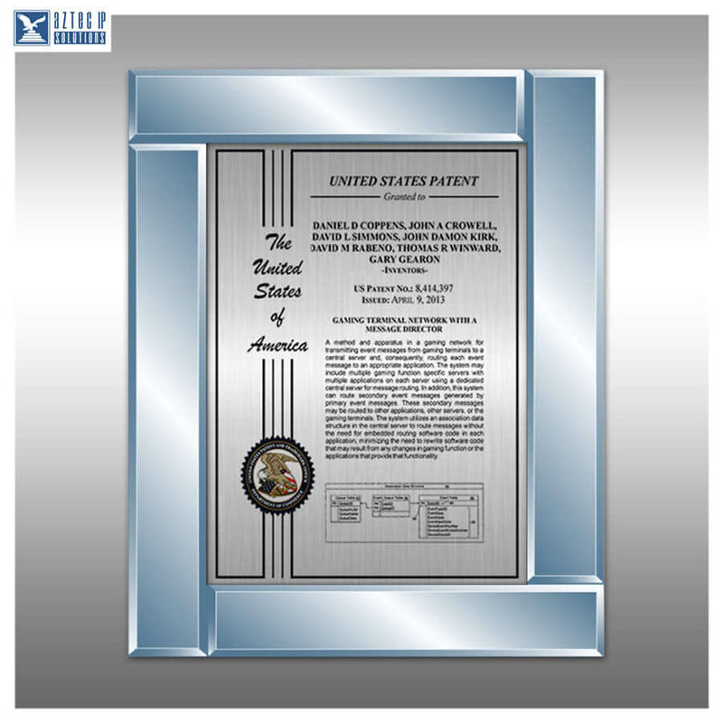MGR-EZ13Blu Patent Certificate