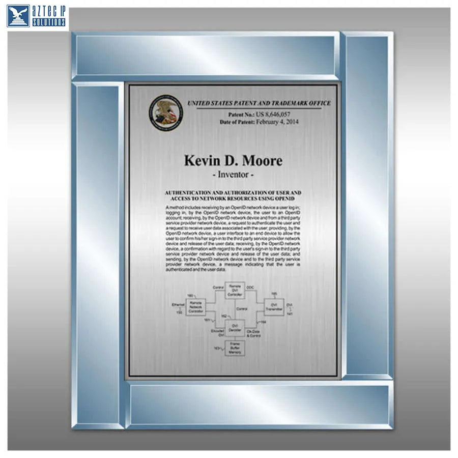 Layout 3 | Inventor Patent - IceBlue plaque