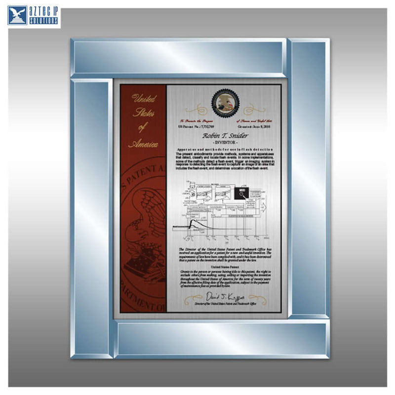 10th mil patent format - in silver