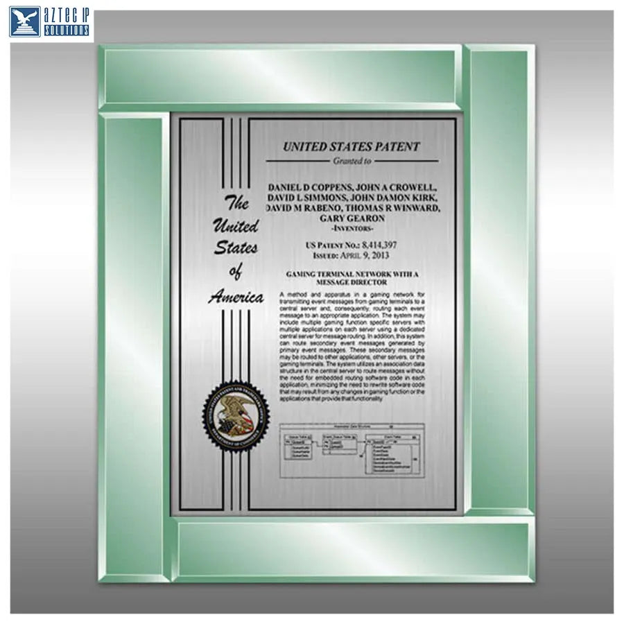 Layout 2 | Patent Certificate - jade glass award