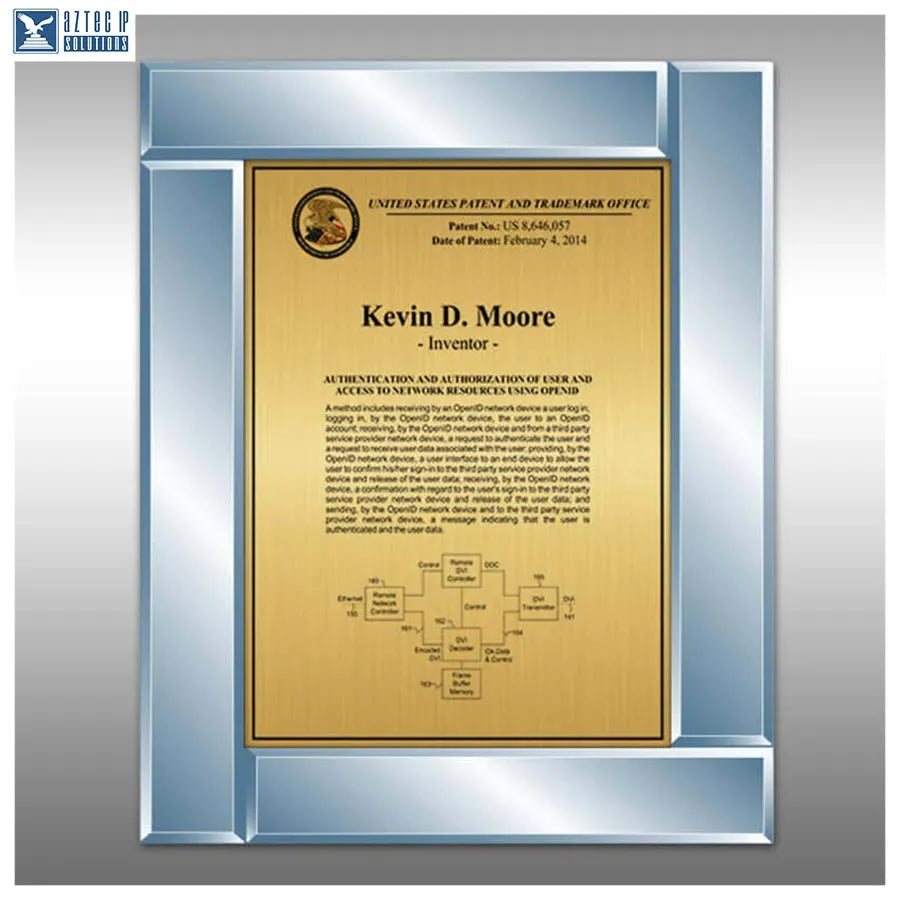 Layout 3 | Inventor Patent - IceBlue plaque