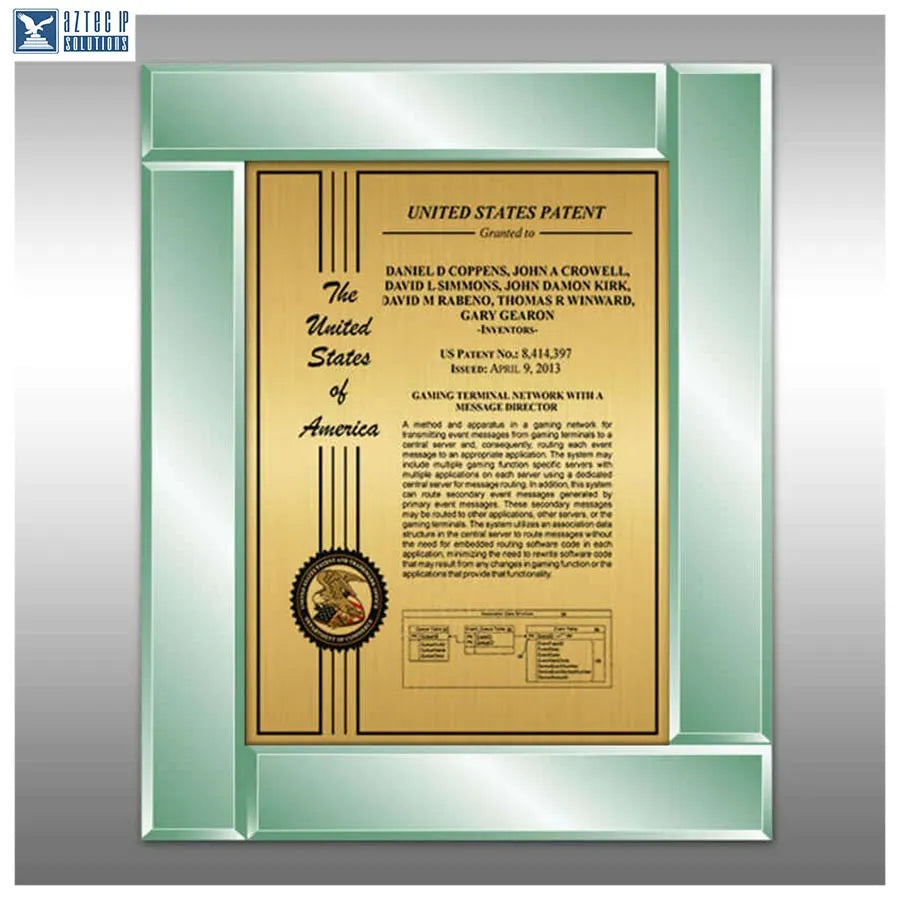 Layout 2 | Patent Certificate - jade glass award
