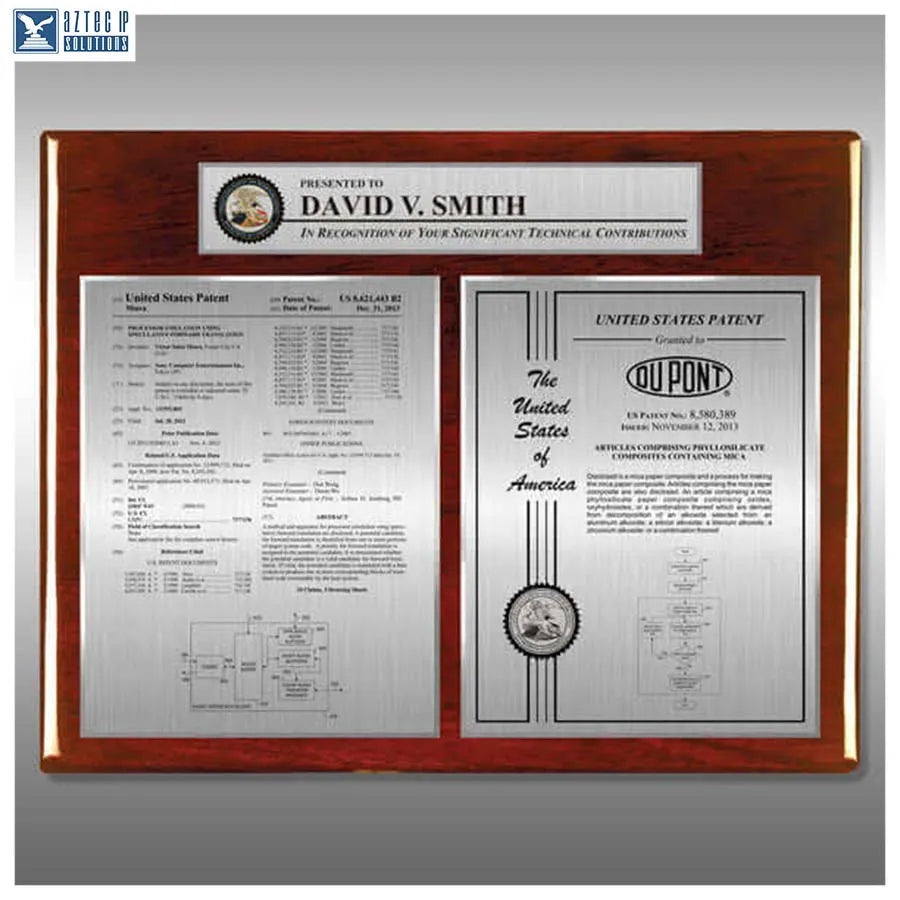 Layout 1 | Patent Front Page - Inventor recognition award