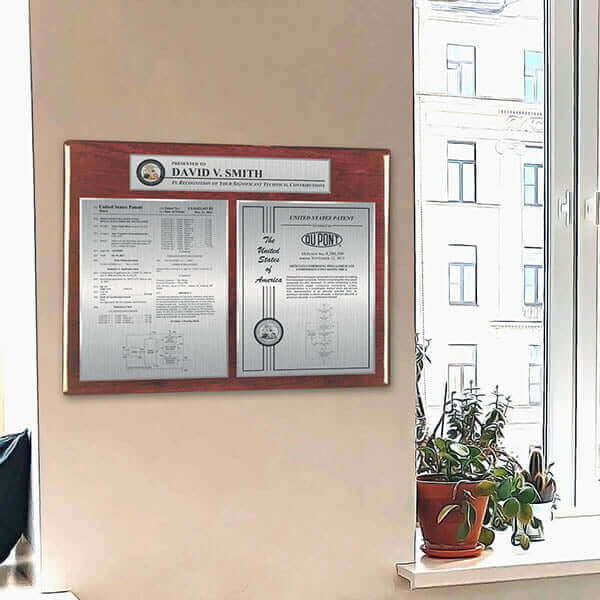 RD-EG20P Patent Certificate & Front Page Wall