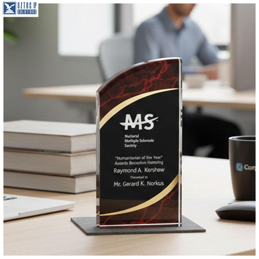 Corporate recognition trophy