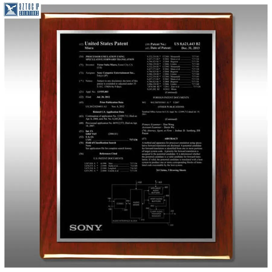 Layout 1 | Patent Front Page - Patent plaque