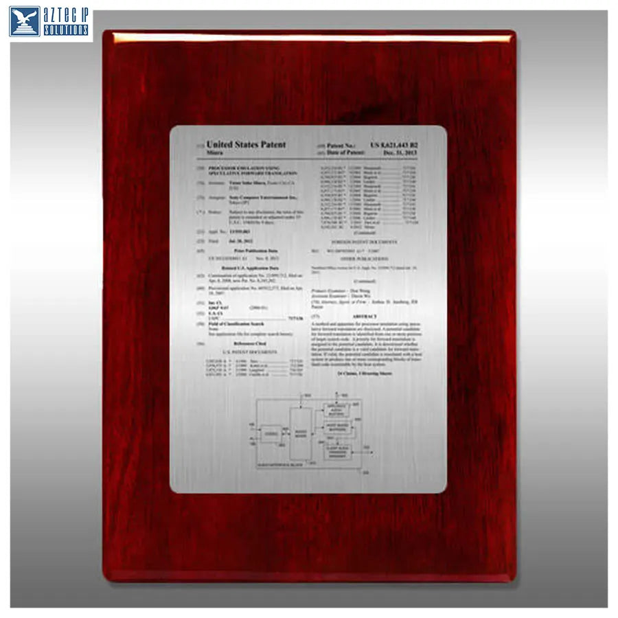 Layout 1 | Patent Front Page - Rosewood piano finish