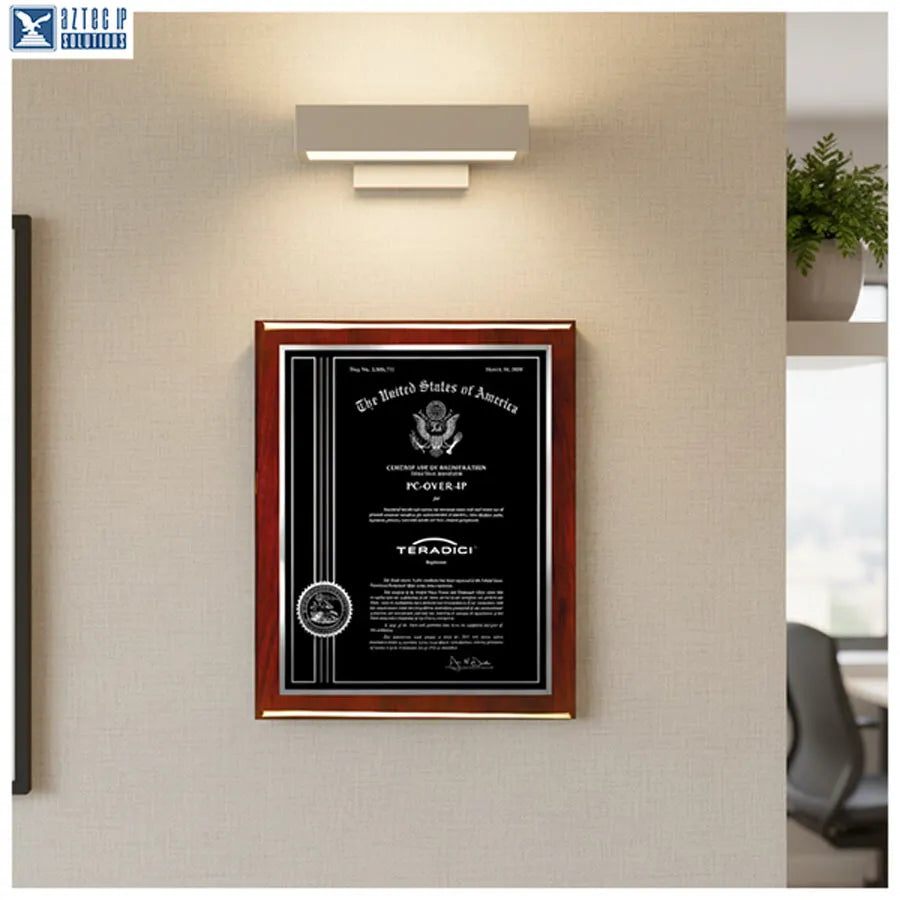 Wood Trademark Plaques