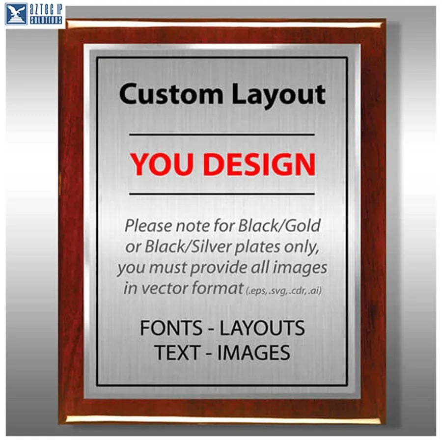 Wood Trademark Plaques