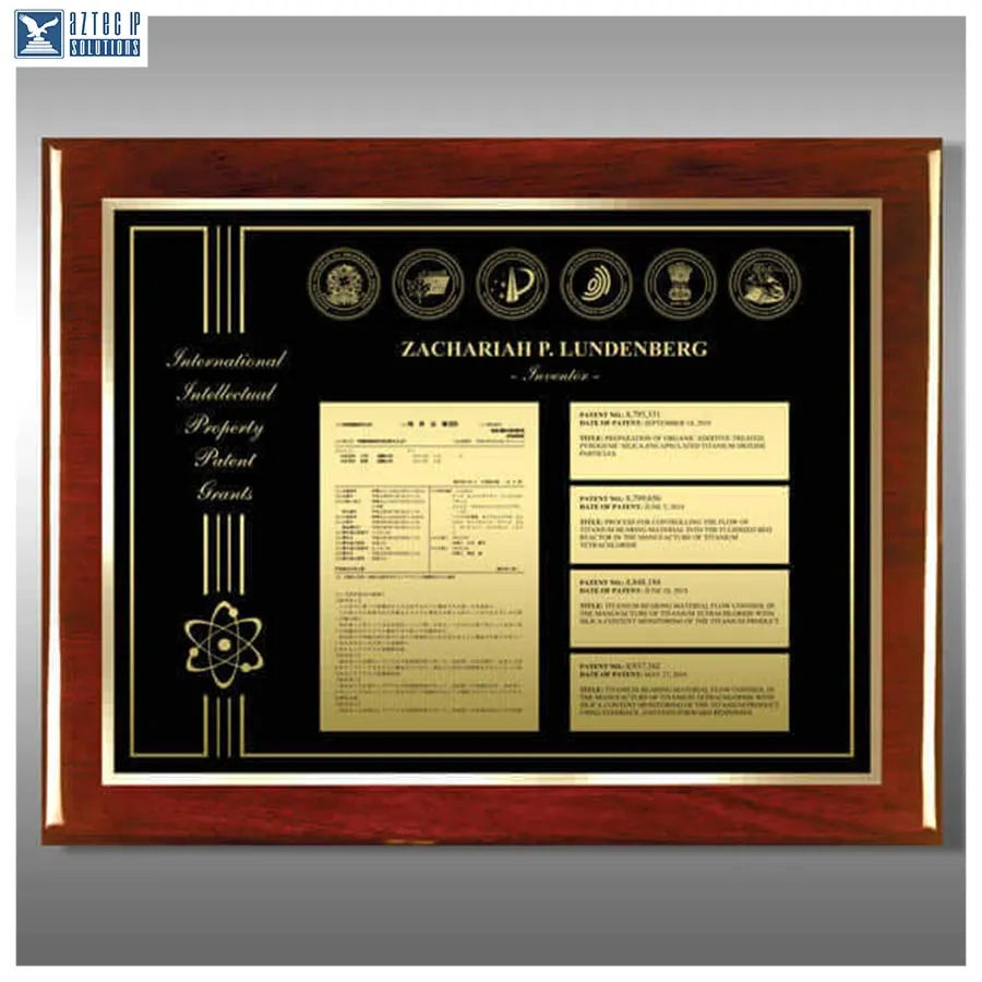 gold HD plaque