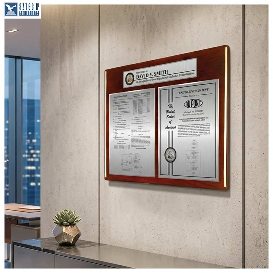 XL patent presentation board