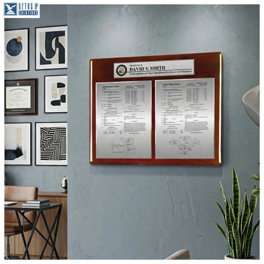 DuPont patent plaque style