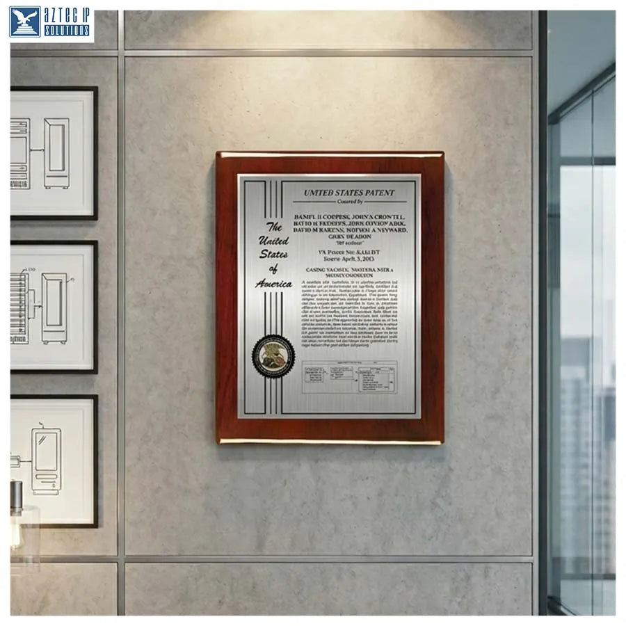 XL presentation plaque