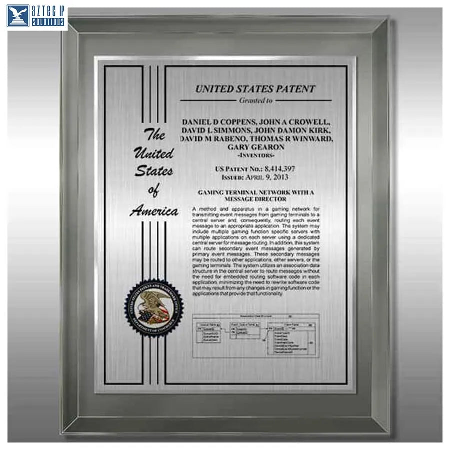 Layout 2 | Patent Certificate - Smoked glass award