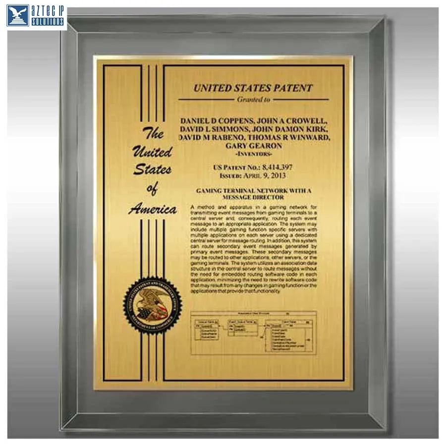 Layout 2 | Patent Certificate - Smoked glass award