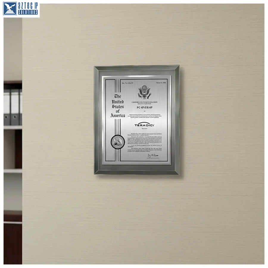 Glass Trademark Plaques