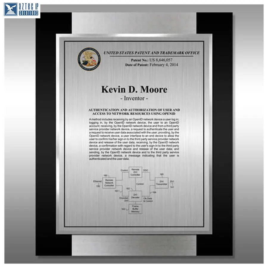 Layout 3 | Inventor Patent - Corporate achievement display
