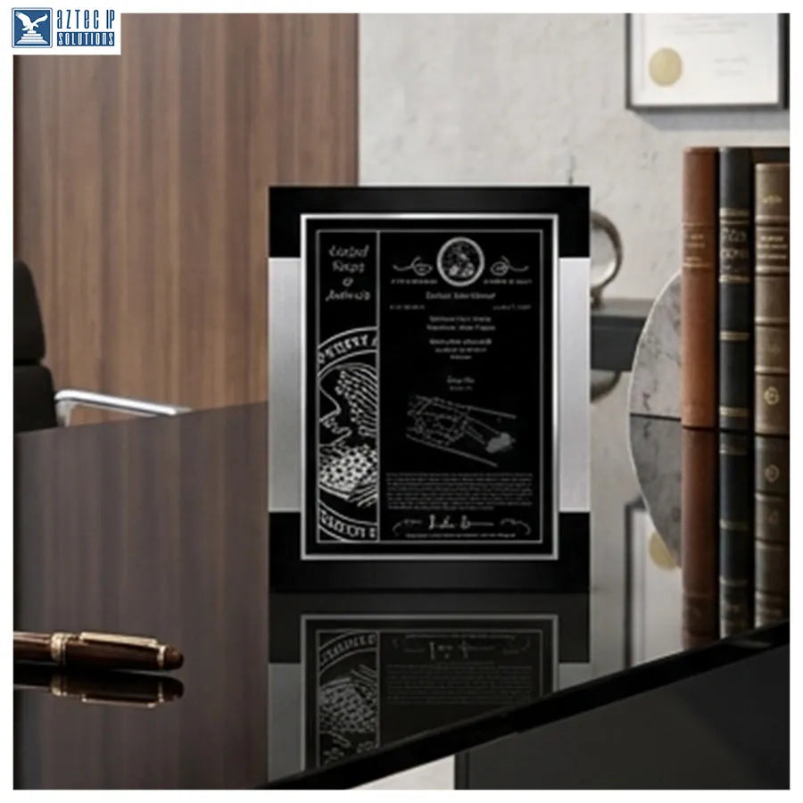 Corporate achievement plaque