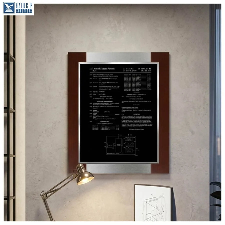 Patent plaque