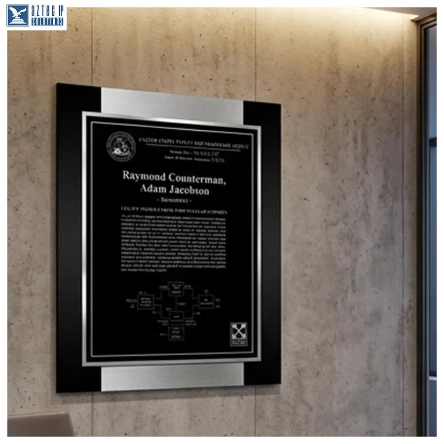 Titanium Ebony Plaque
