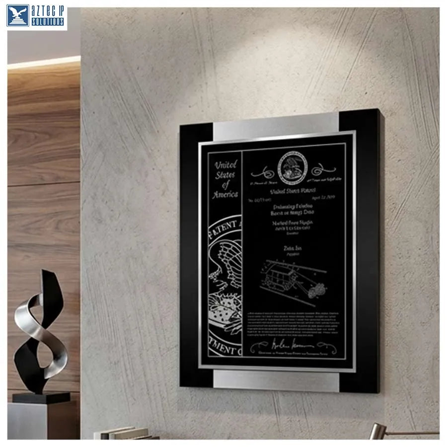 Patent Award Plaque